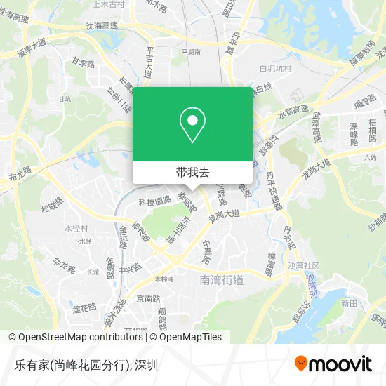 乐有家(尚峰花园分行)地图
