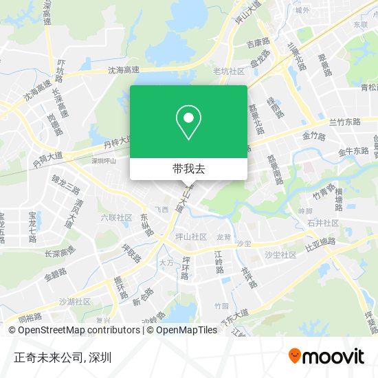 正奇未来公司地图