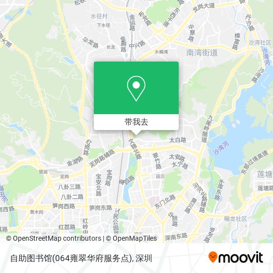 自助图书馆(064雍翠华府服务点)地图