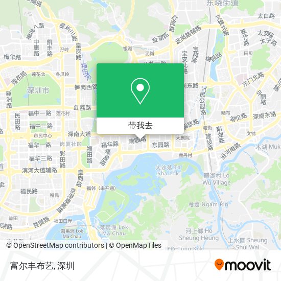 富尔丰布艺地图