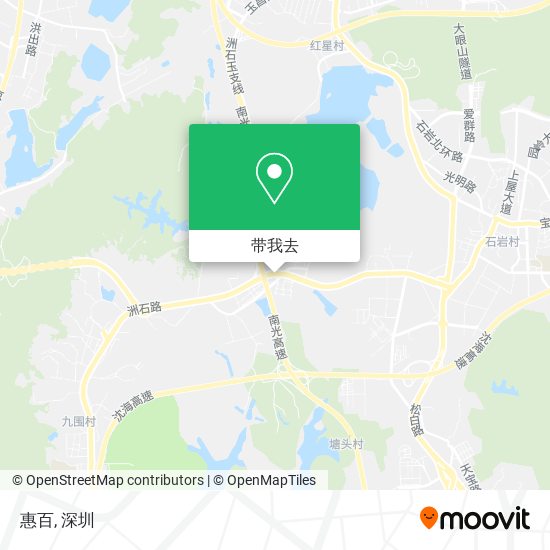 惠百地图