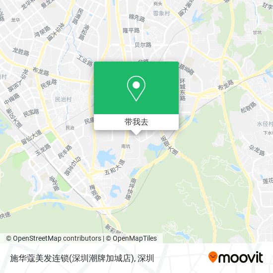 施华蔻美发连锁(深圳潮牌加城店)地图