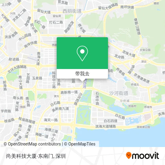 尚美科技大厦-东南门地图