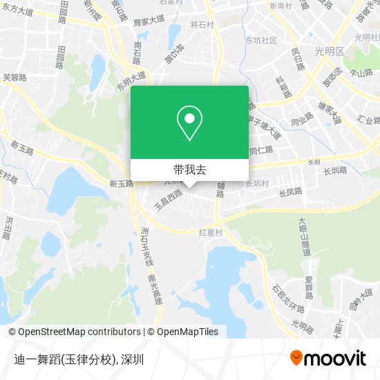 迪一舞蹈(玉律分校)地图