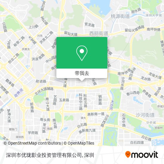 深圳市优珑影业投资管理有限公司地图