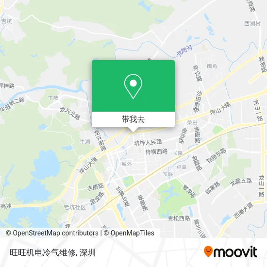 旺旺机电冷气维修地图