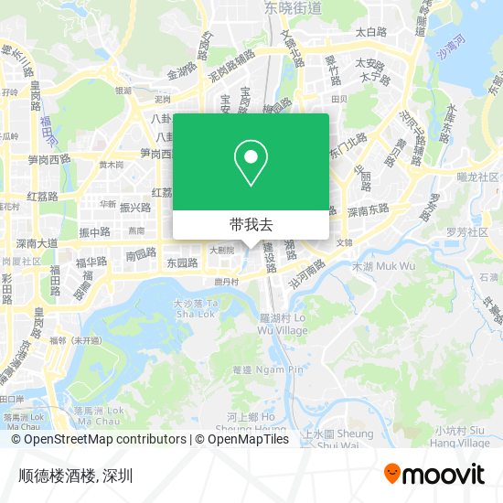 顺德楼酒楼地图