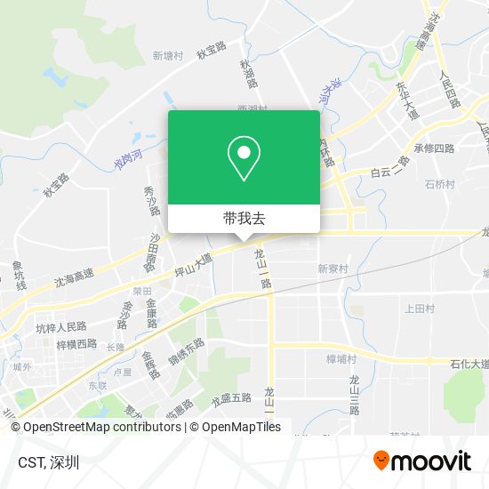 CST地图