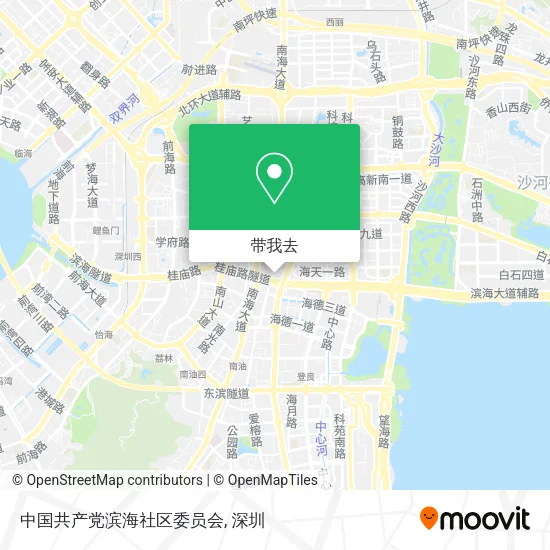 中国共产党滨海社区委员会地图