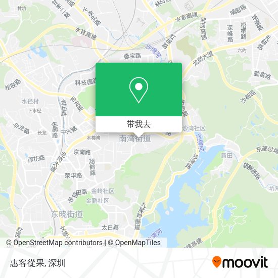 惠客從果地图