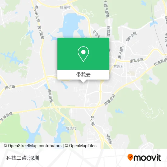 科技二路地图