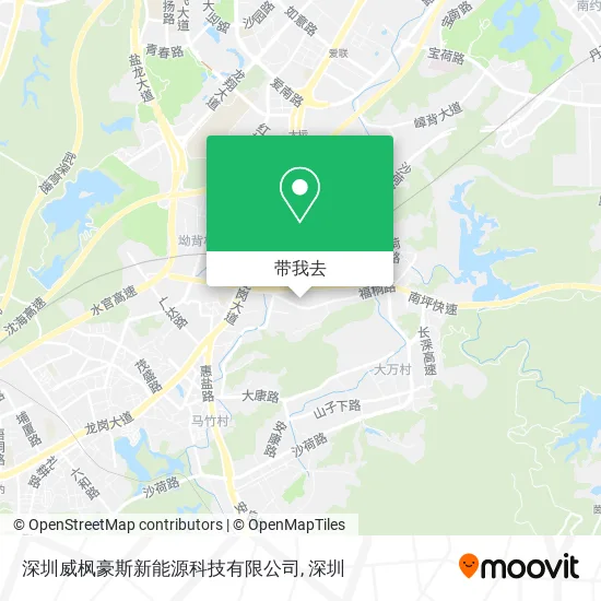 深圳威枫豪斯新能源科技有限公司地图