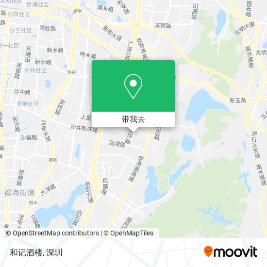 和记酒楼地图