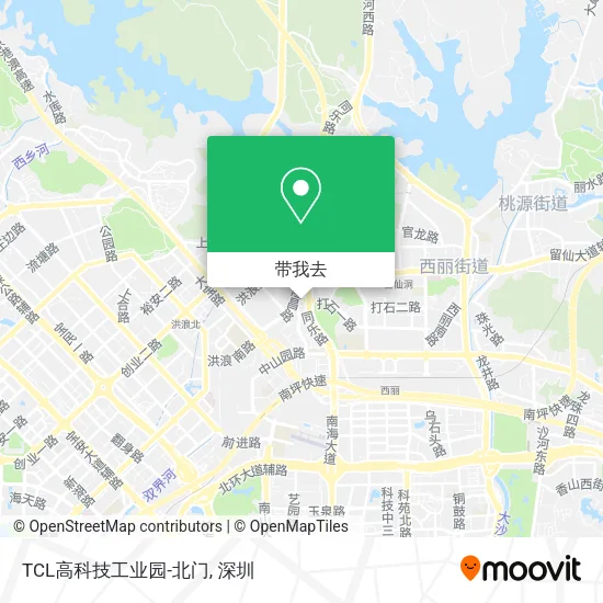 TCL高科技工业园-北门地图