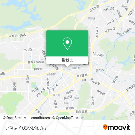 小荷塘民族文化馆地图