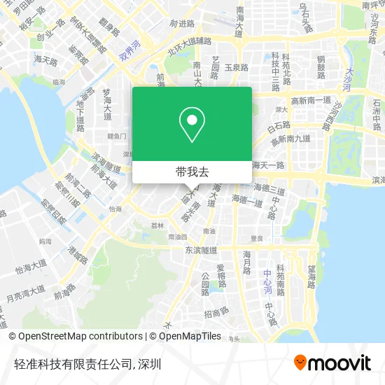轻准科技有限责任公司地图