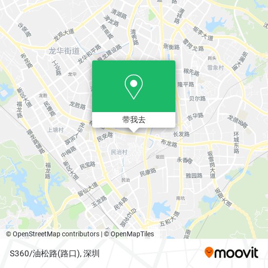 S360/油松路(路口)地图