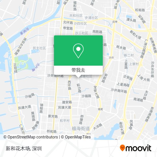 新和花木场地图
