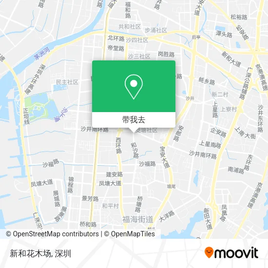 新和花木场地图
