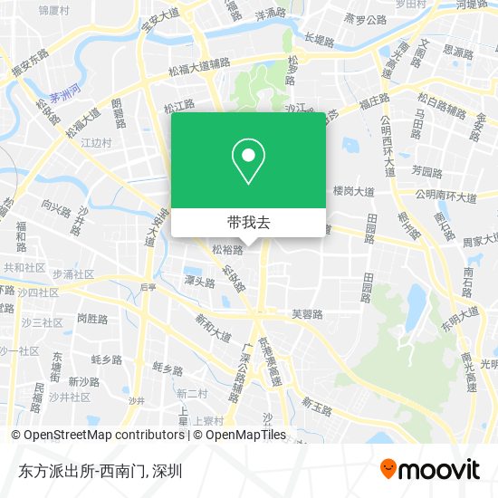 东方派出所-西南门地图