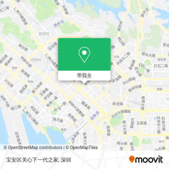 宝安区关心下一代之家地图