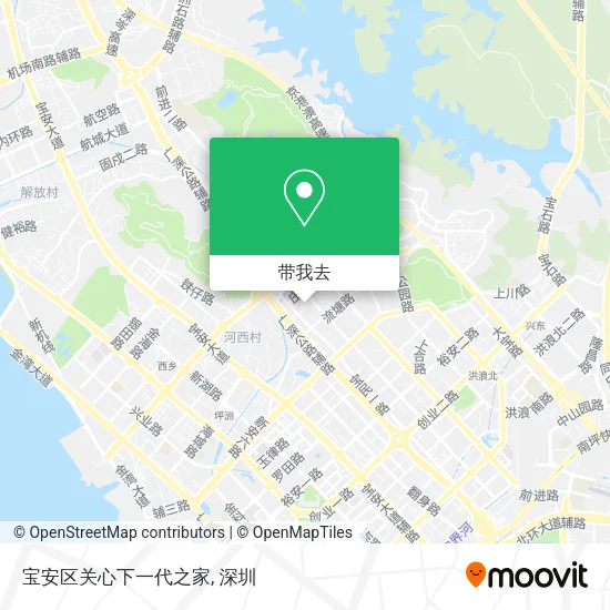 宝安区关心下一代之家地图
