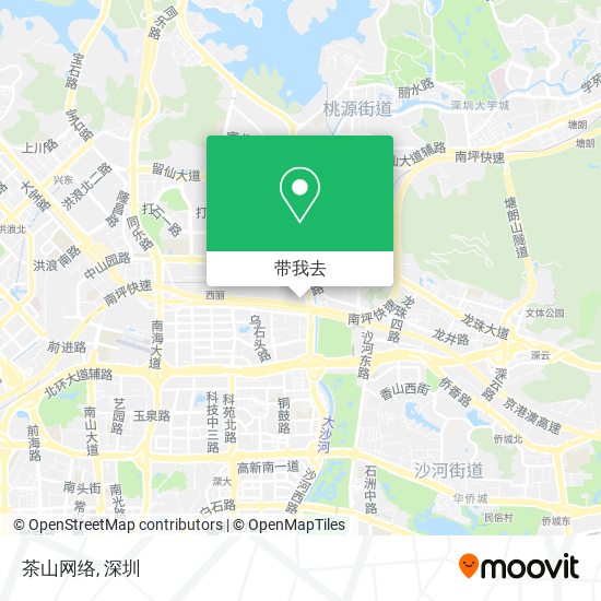 茶山网络地图