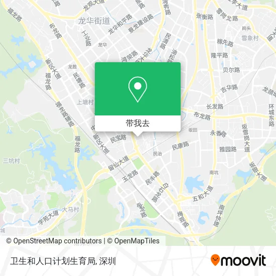 卫生和人口计划生育局地图