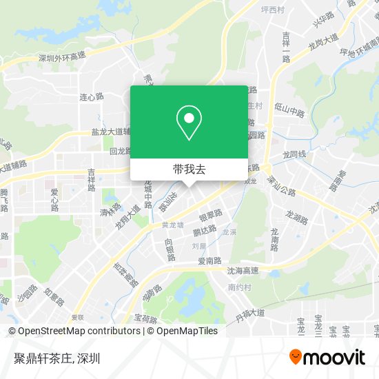 聚鼎轩茶庄地图