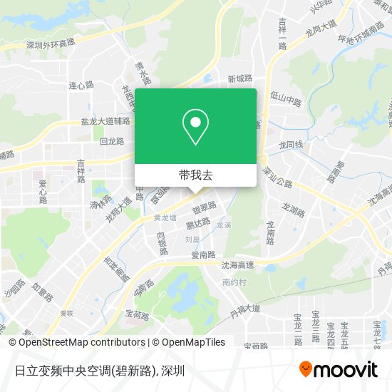 日立变频中央空调(碧新路)地图