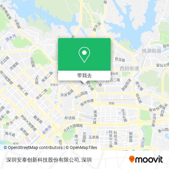 深圳安泰创新科技股份有限公司地图
