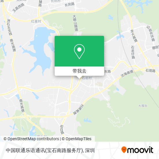 中国联通乐语通讯(宝石南路服务厅)地图