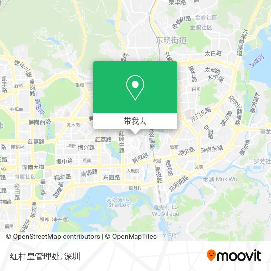 红桂皇管理处地图