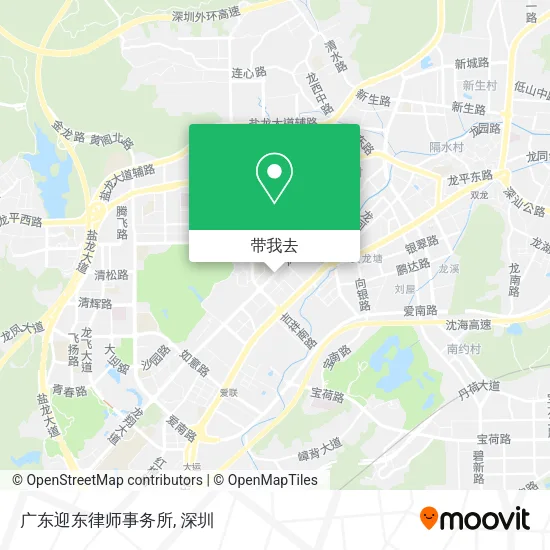 广东迎东律师事务所地图