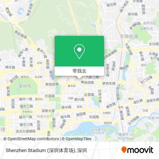Shenzhen Stadium (深圳体育场)地图