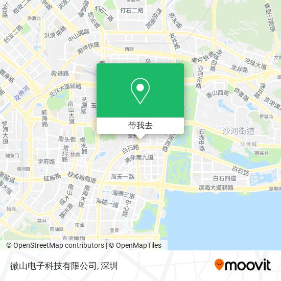 微山电子科技有限公司地图