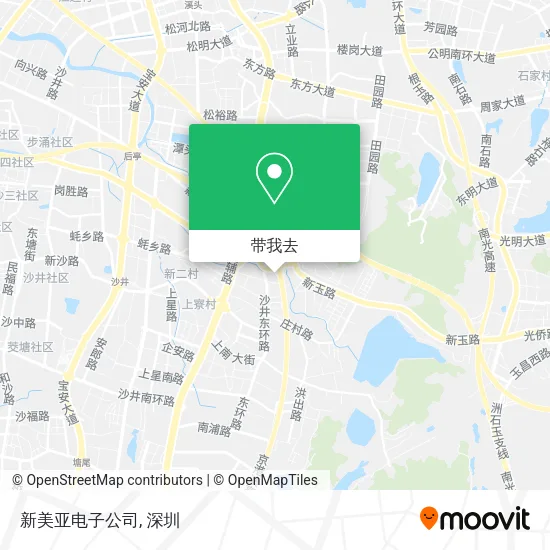 新美亚电子公司地图