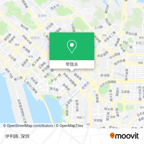 伊利路地图
