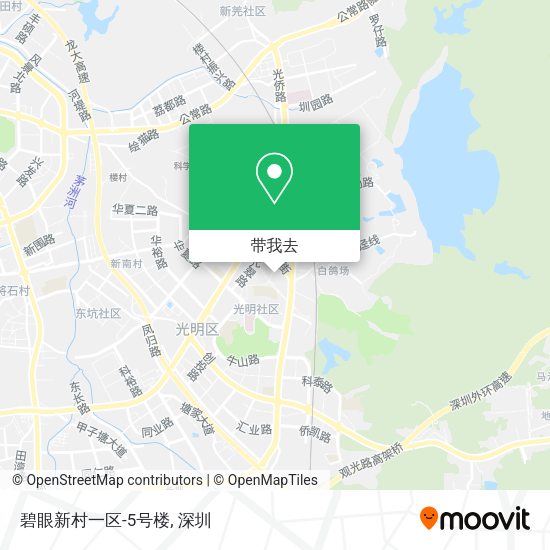 碧眼新村一区-5号楼地图