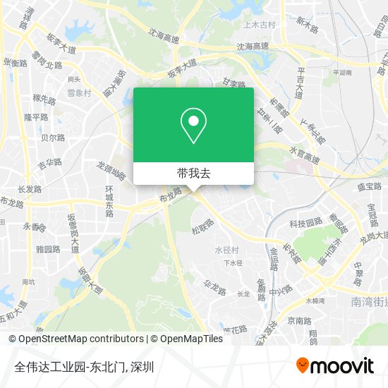 全伟达工业园-东北门地图