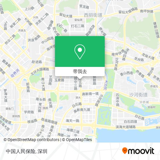 中国人民保险地图