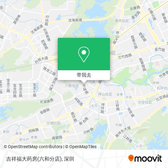 吉祥福大药房(六和分店)地图