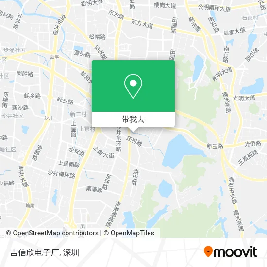 吉信欣电子厂地图