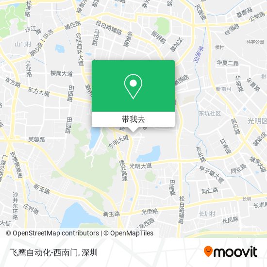 飞鹰自动化-西南门地图