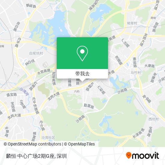 麟恒·中心广场2期G座地图