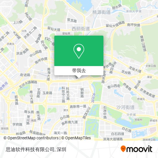 思迪软件科技有限公司地图