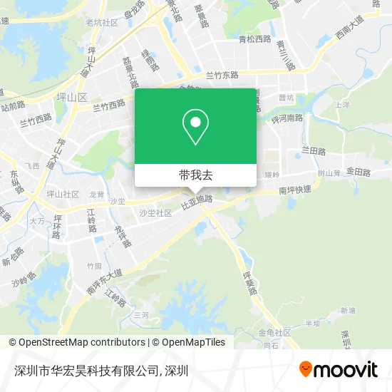 深圳市华宏昊科技有限公司地图