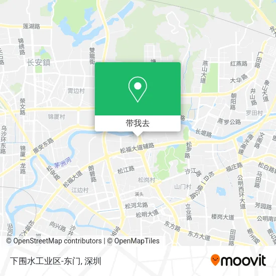 下围水工业区-东门地图