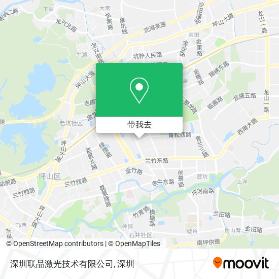 深圳联品激光技术有限公司地图
