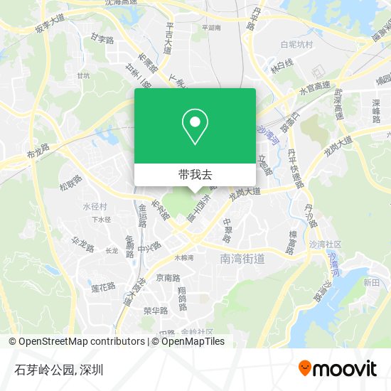 石芽岭公园地图